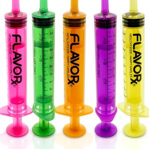 FLAVORx Colorful Oral Syringe Set 5‑Pack 10ml Graduated Bottleneckers-0