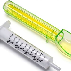 Health Enterprises Oral Syringe with Spoon 10 mL BPA-Free Model 400464-0