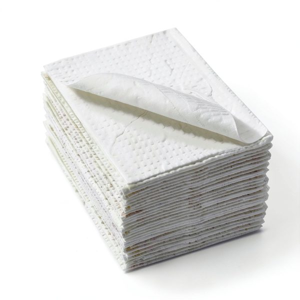 McKesson Disposable Towels [Pack of 500] for Dental Bibs, Nails, Tattoo, Dentist, Medical - 13 x 18 in, 2-Ply Tissue, Waffle Embossed, White-0